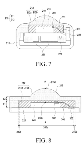 Close-up of sensor housing, drawing sheet 7 from US 2026/0252142 A1
