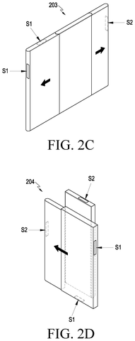 Alternative slidable phone housing configurations, drawing sheet 4 from US 2026/0252144 A1