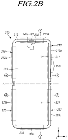 Front view of smartphone, drawing sheet 3 from US 2026/0252146 A1