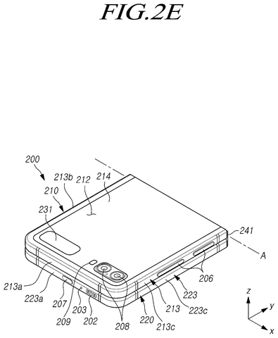 Closed smartphone, drawing sheet 6 from US 2026/0252146 A1