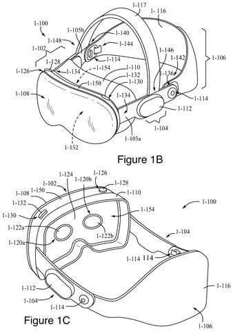 Assembled virtual reality headset, drawing sheet 2 from US 2026/0252170 A1