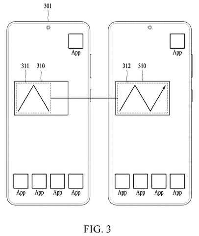 Tracking changes in screen content, drawing sheet 3 from US 2026/0252206 A1