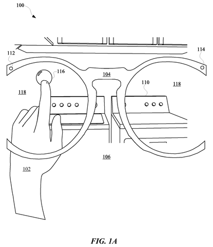 Pointing at a washing machine, drawing sheet 1 from US 2026/0252207 A1