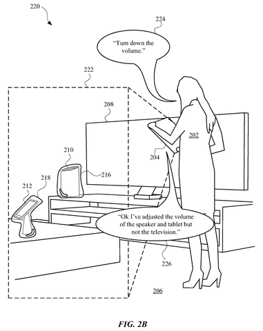 Adjusting volume through voice, drawing sheet 5 from US 2026/0252207 A1