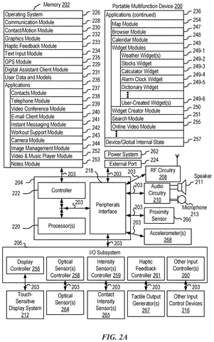 Portable device internal components, drawing sheet 2 from US 2026/0252219 A1