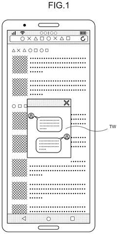 Chat application on a smartphone, drawing sheet 1 from US 2026/0252225 A1
