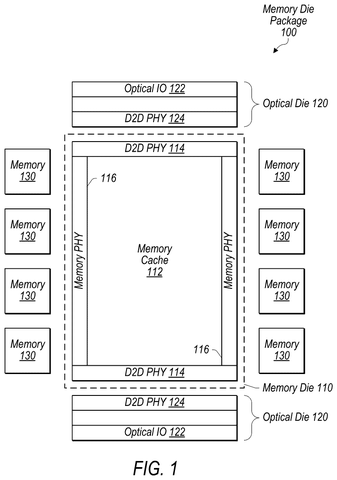 Memory die package components, drawing sheet 1 from US 2026/0252278 A1