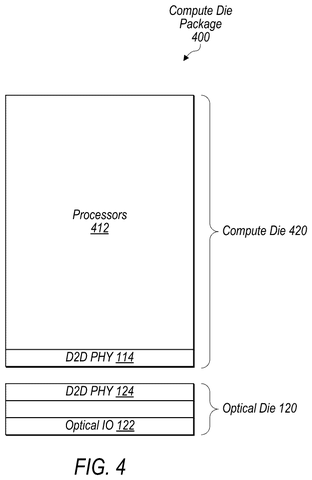 Compute die package components, drawing sheet 4 from US 2026/0252278 A1