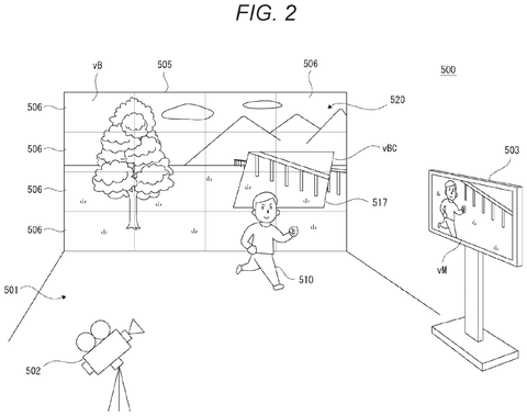 Changing background scene view, drawing sheet 2 from US 2026/0252298 A1