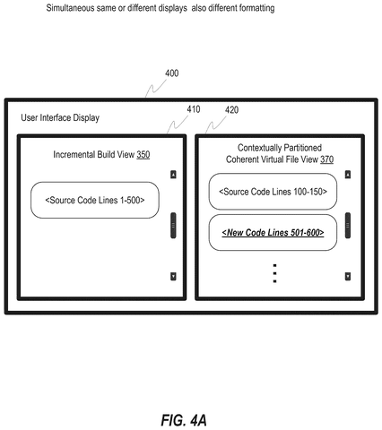 User interface displaying dual code views, drawing sheet 8 from US 2026/0252316 A1