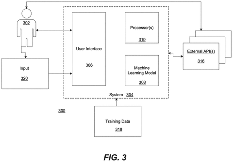 System architecture and external connections, drawing sheet 3 from US 2026/0252397 A1
