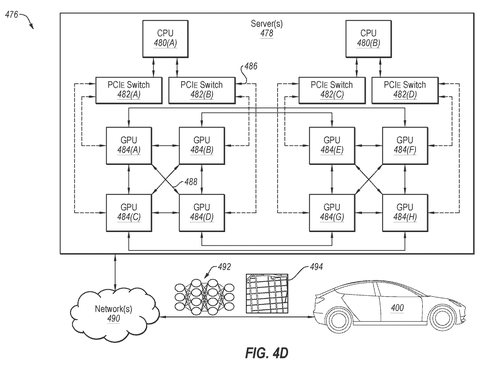 Network diagram of multi-server processing units, drawing sheet 7 from US 2026/0252449 A1