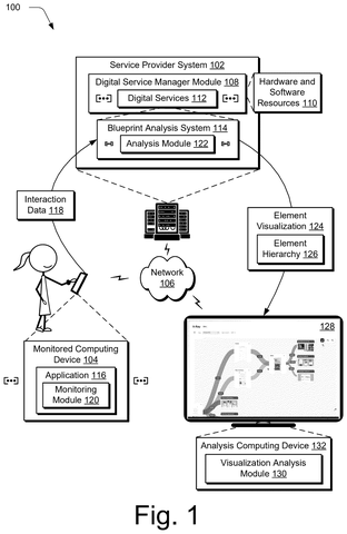 Overall system architecture diagram, drawing sheet 1 from US 2026/0252463 A1