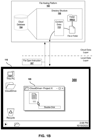 User interface for opening files, drawing sheet 2 from US 2026/0252534 A1