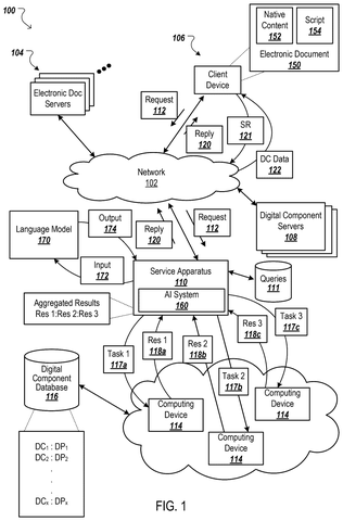 Google Patents a Way to Teach AI to Categorize Your Search Queries patent drawing, sheet 1