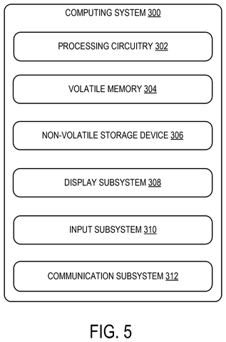 Computing system hardware component layout, drawing sheet 5 from US 2026/0252594 A1