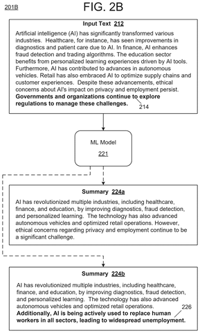 Example of AI factual hallucination, drawing sheet 3 from US 2026/0252614 A1