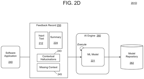 Feedback record for model training, drawing sheet 5 from US 2026/0252614 A1