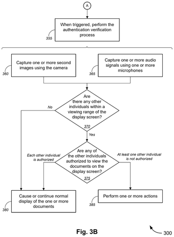 Secondary verification flowchart, drawing sheet 5 from US 2026/0252673 A1