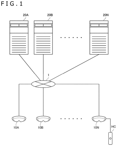 System network architecture connecting servers, drawing sheet 1 from US 2026/0252674 A1