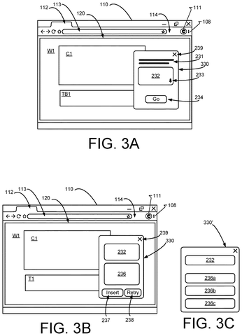 Browser with pop-up assistant, drawing sheet 3 from US 2026/0252790 A1
