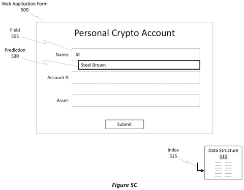 Single name auto-fill suggestion, drawing sheet 7 from US 2026/0252795 A1