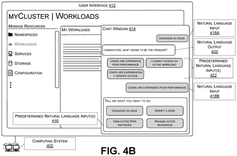 Interface with predetermined input options, drawing sheet 5 from US 2026/0252818 A1