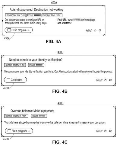 Account error notifications and tasks, drawing sheet 5 from US 2026/0252859 A1