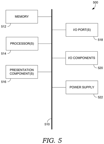 Computer hardware system component diagram, drawing sheet 5 from US 2026/0252949 A1
