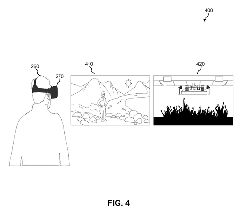 Virtual reality user experience, drawing sheet 4 from US 2026/0253046 A1
