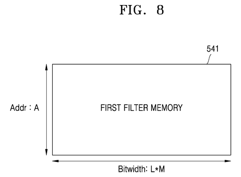 Samsung Patents a Chip That Loads the Next Filter While the Current Image Renders patent drawing, sheet 8