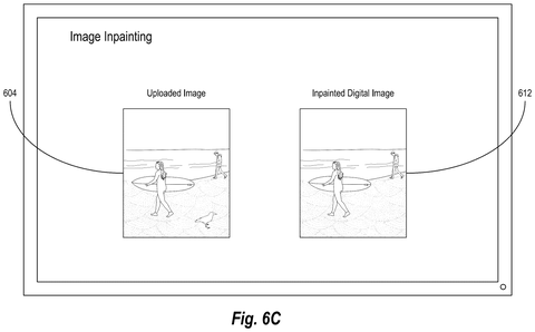 Uploaded and inpainted image comparison, drawing sheet 8 from US 2026/0253186 A1