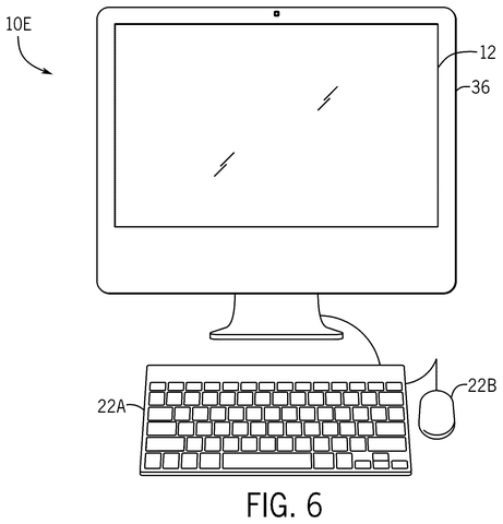 Laptop computer with display, drawing sheet 4 from US 2026/0253187 A1