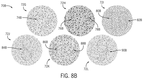 Color perception test wheel, drawing sheet 7 from US 2026/0253187 A1