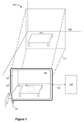 Apple Patent Reveals Object Tracking Technology Triggered by Audio and Motion Cues patent drawing, sheet 1