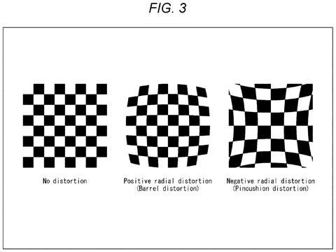Lens radial distortion patterns, drawing sheet 3 from US 2026/0253252 A1