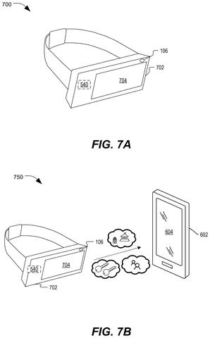 Headset with vision encoder, drawing sheet 7 from US 2026/0253256 A1