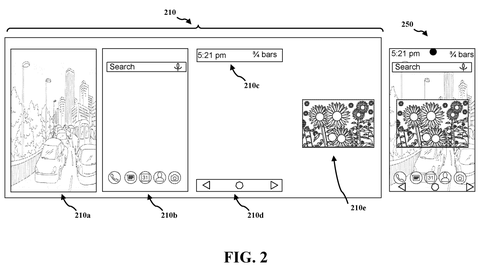 Qualcomm Patents a Display Chip That Only Processes What You’re Looking At patent drawing, sheet 2