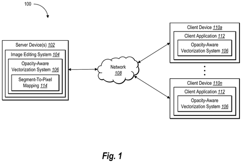Adobe Patents Technology to Turn Transparent Images Into Infinitely Resizable Files patent drawing, sheet 1