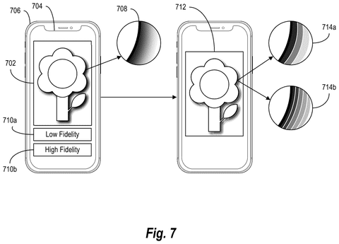 Adobe Patents Technology to Turn Transparent Images Into Infinitely Resizable Files patent drawing, sheet 7