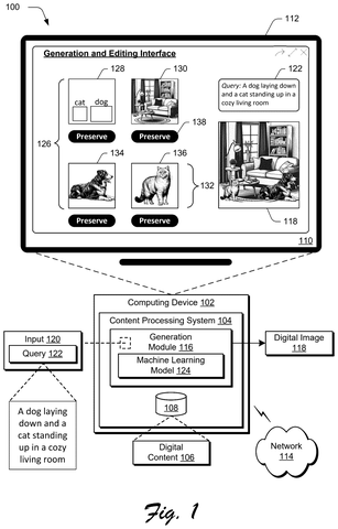 Adobe Patents an AI Image Builder That Assembles Scenes Layer by Layer patent drawing, sheet 1