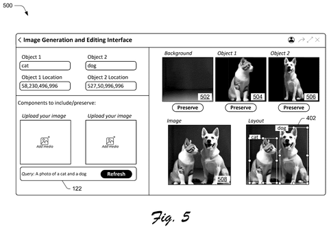 Adobe Patents an AI Image Builder That Assembles Scenes Layer by Layer patent drawing, sheet 6