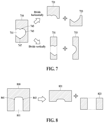 Heart-shaped frame division methods, drawing sheet 6 from US 2026/0253289 A1