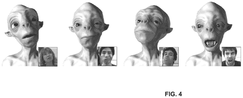 Apple Patents a Facial Animation System That Learns Your Face in Real Time patent drawing, sheet 4