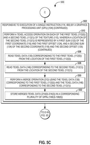 Qualcomm Patents a Way for GPUs to Fetch Two Texture Pixels With One Instruction patent drawing, sheet 7