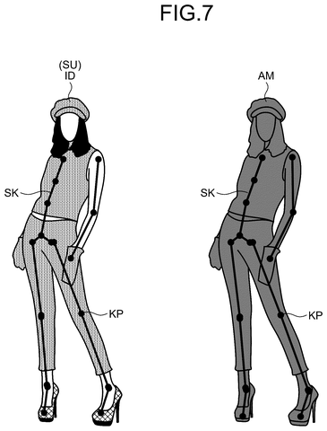 Skeleton tracking and avatar generation, drawing sheet 7 from US 2026/0253314 A1