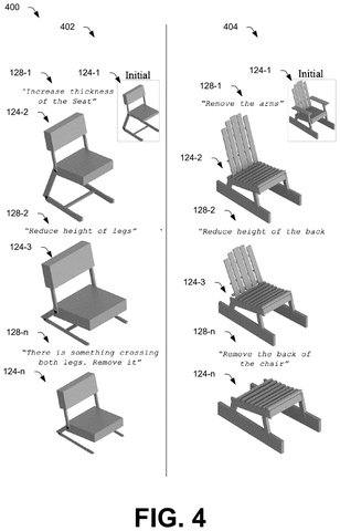 Progressive object modification steps, drawing sheet 6 from US 2026/0253333 A1