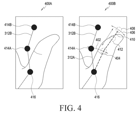 Samsung Patents a Fix That Stops Augmented Reality From Misreading Hand Gestures patent drawing, sheet 3