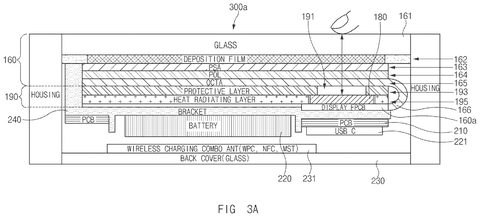 Samsung Patent Tweaks Display Color and Brightness to Improve Fingerprint Recognition patent drawing, sheet 3