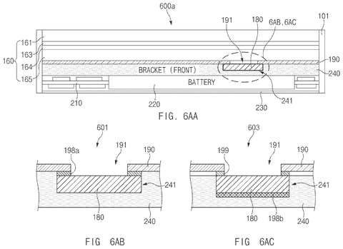 Samsung Patent Tweaks Display Color and Brightness to Improve Fingerprint Recognition patent drawing, sheet 8